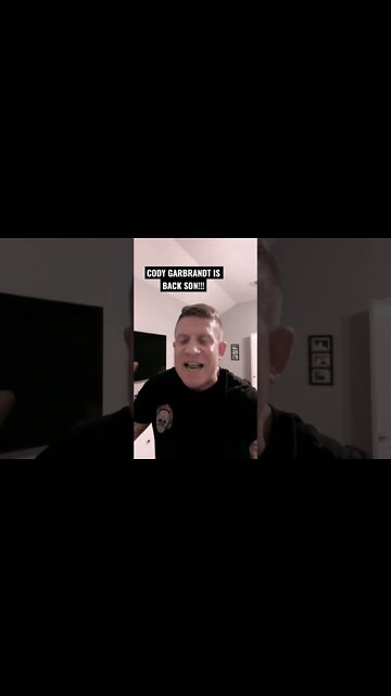 CODY GARBRANDT IS BACK (and UFC tipped their hand)