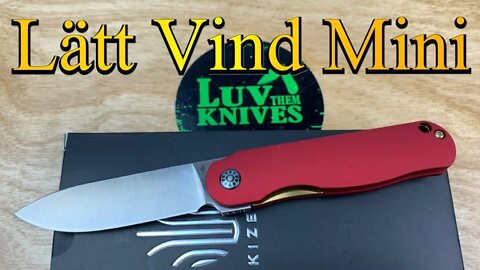 Kizer Lätt Vind Mini /includes disassembly/ Mojave Outdoor exclusive !