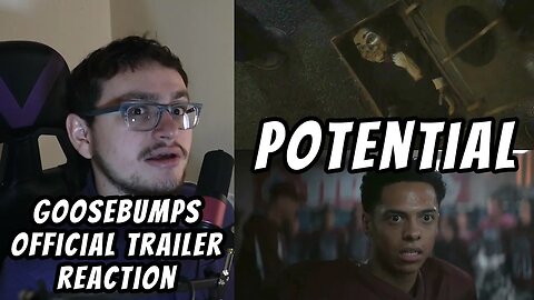 Goosebumps Official Trailer Reaction