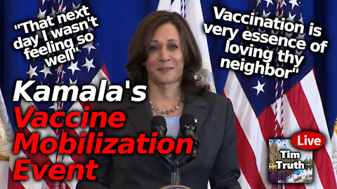 DOOR TO DOOR: Kamala Harris Vaccine Mobilization Event Live Commentary