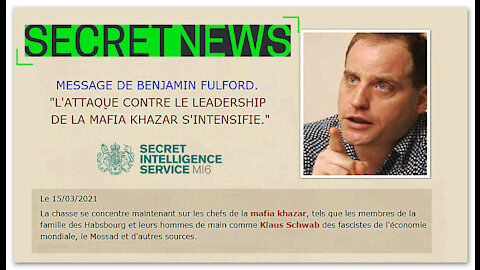 Breaking News / B.FULFORD nous dit ce qui "en dessous" se passe vraiment ce 15.03.2021 (Hd 1080)