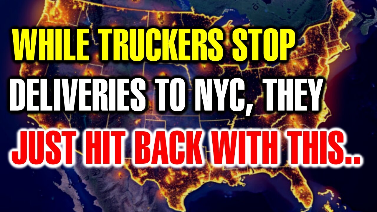 While More Truckers Hit New York City With Shutdown, Look At What They're Doing In Response!