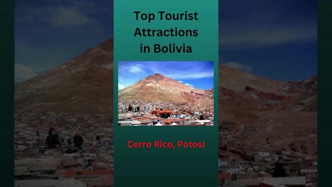 Top Tourist Attractions in Bolivia #shorts