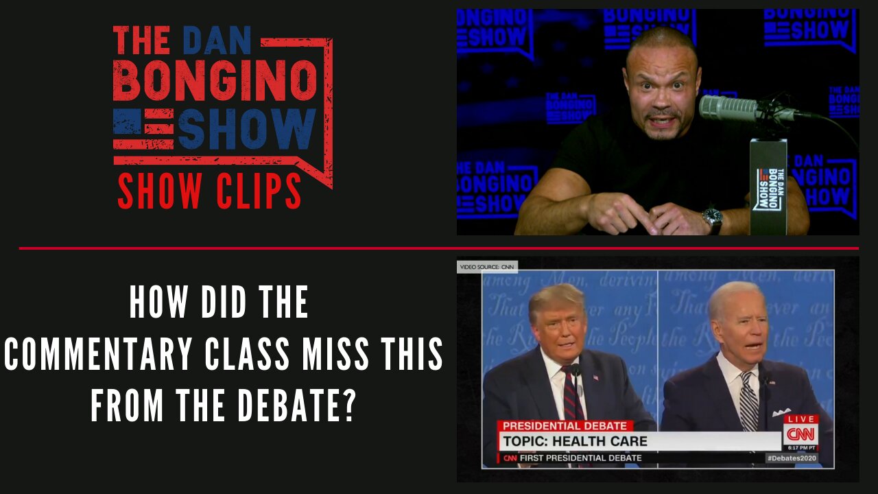 How Did The Commentary Class Miss This From The Debate?