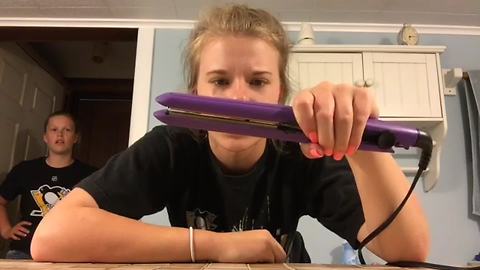 How To Make A Popcorn With A Hair Press