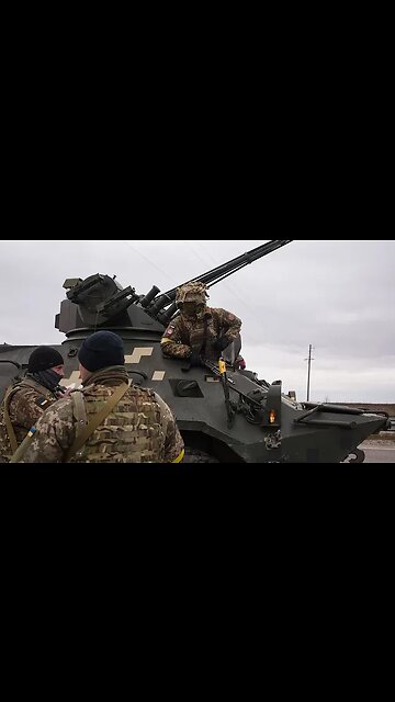 Bradley armored vehicles being deatroyed