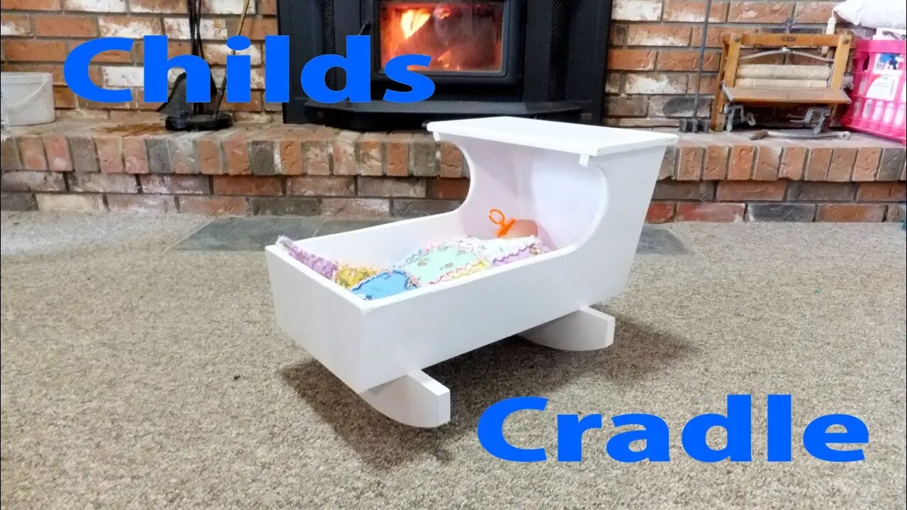 How to Make a Child's Doll Cradle - woodworkweb