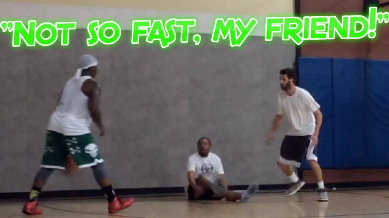 Bone Collector Ankle Breaker Makes Gym Go Wild