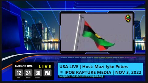 Welcome To The University Of Radio Biafrat | USA Live | Host Mazi Iyke Peters | Nov 3, 2022