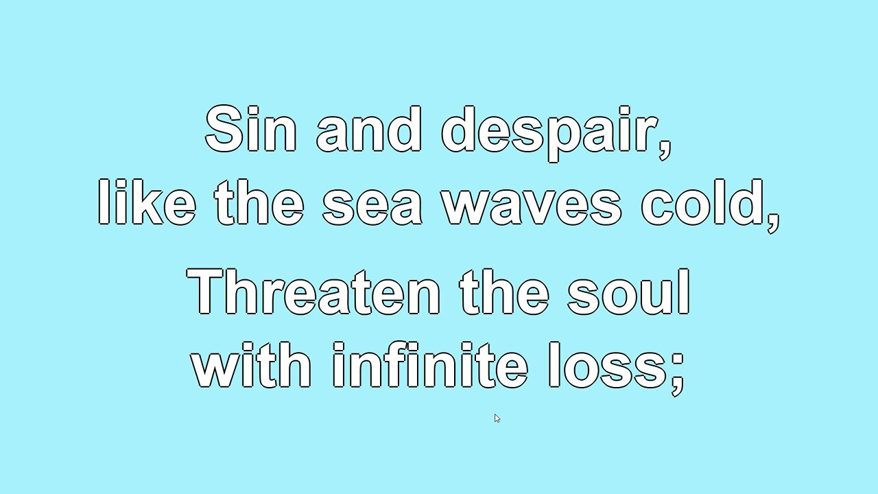 Grace that is greater than our Sin Verse 2