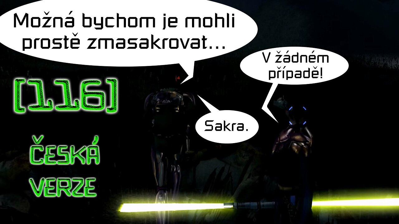 Pojďme Hrát - Knights of the Old Republic 1 (s módy, Světlá Strana) |116| Anti-klišé Stařík {CZ}
