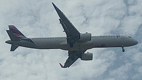 Airbus A321NEO PS-LBG coming from Rio de Janeiro to Fortaleza