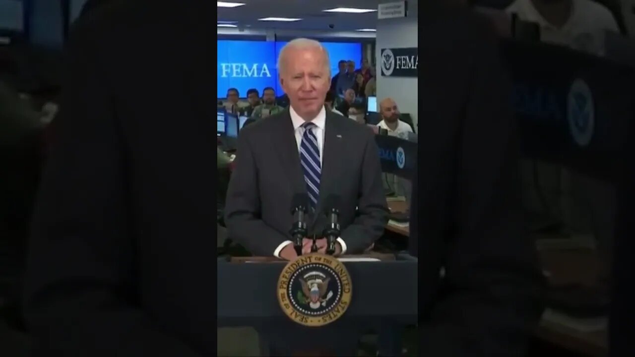 Biden Forgets Name of Own FEMA Administrator