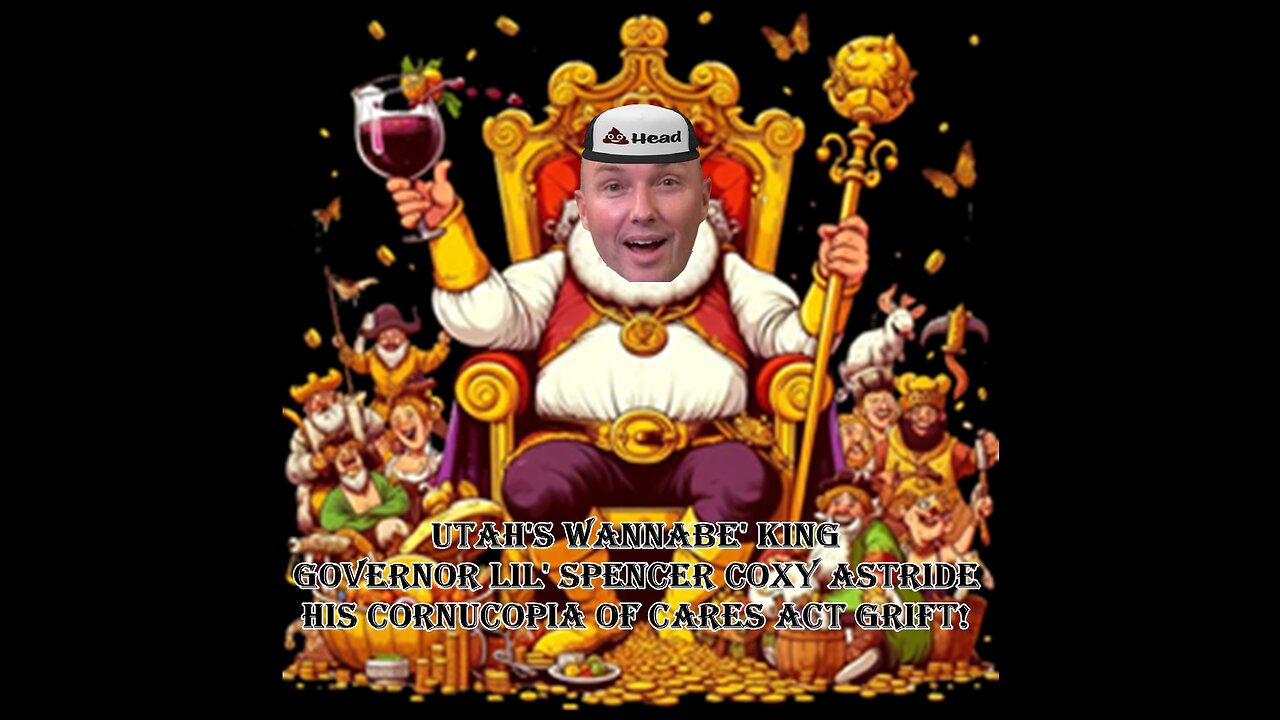 Gov Spencer Lil' Coxy ... Utah's Wannabe King