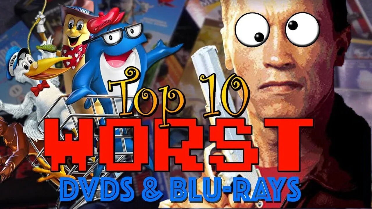 Top 10 Worst DVD / Blu-ray Covers (ED505) REACTION!!! (BBT)