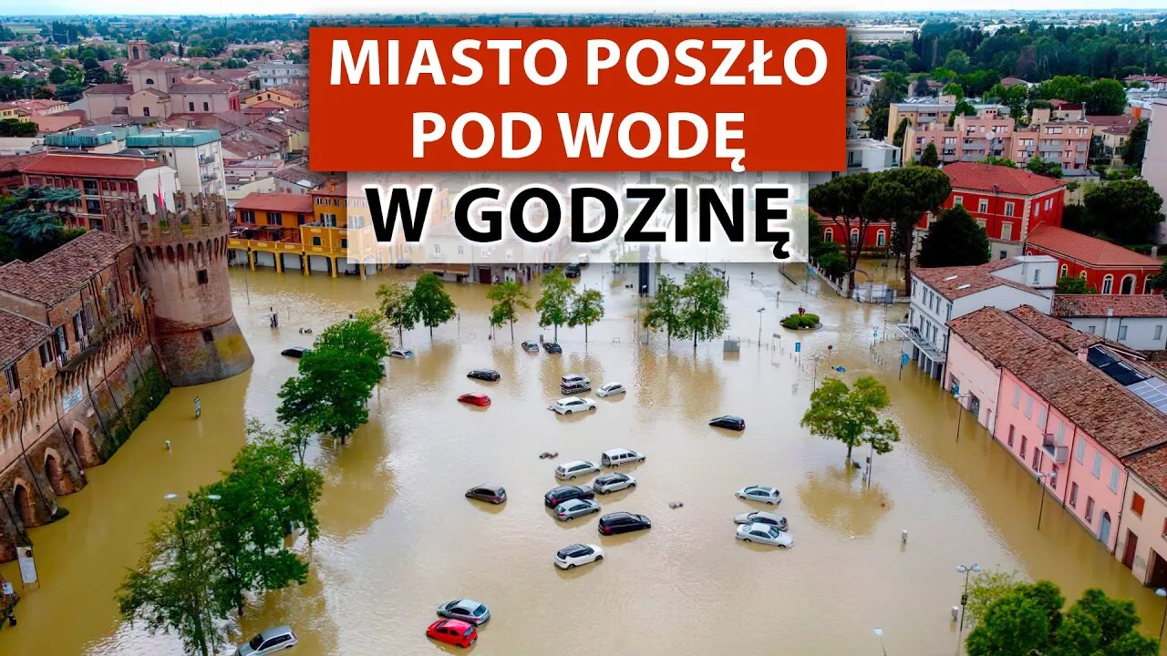 Włochy POD WODĄ, Kanada W OGNIU → Kto powstrzyma ataki klimatycznego Cerbera?