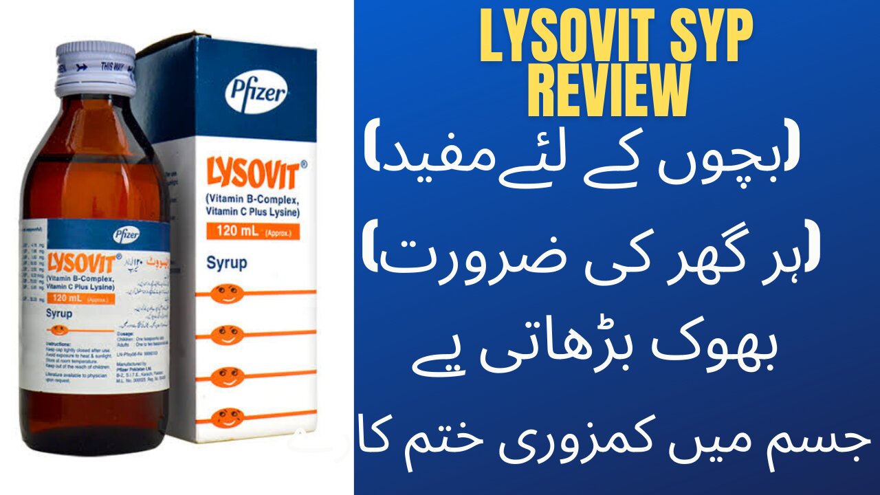 Lysovit syp all detail