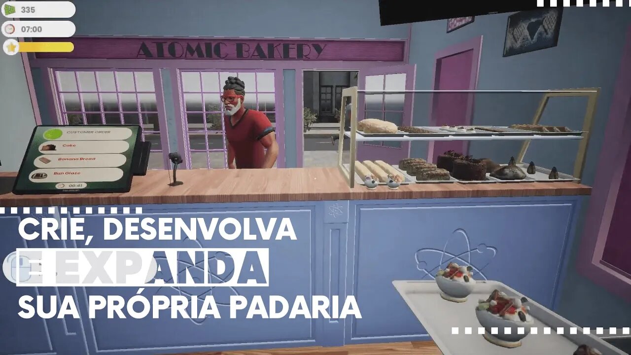 Bakery Shop Simulator - Crie, Desenvolva e Expanda sua Própria Padaria (Jogo de Simulação para PC)