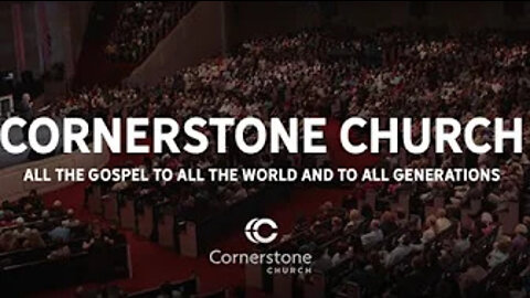 Cornerstone Church LIVE 8:30am on Sunday April 3rd 2022