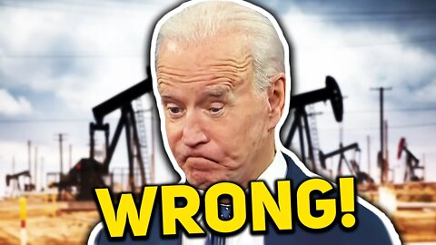LOL: Joe Biden Gets BLASTED For Anti-Oil Agenda LIES