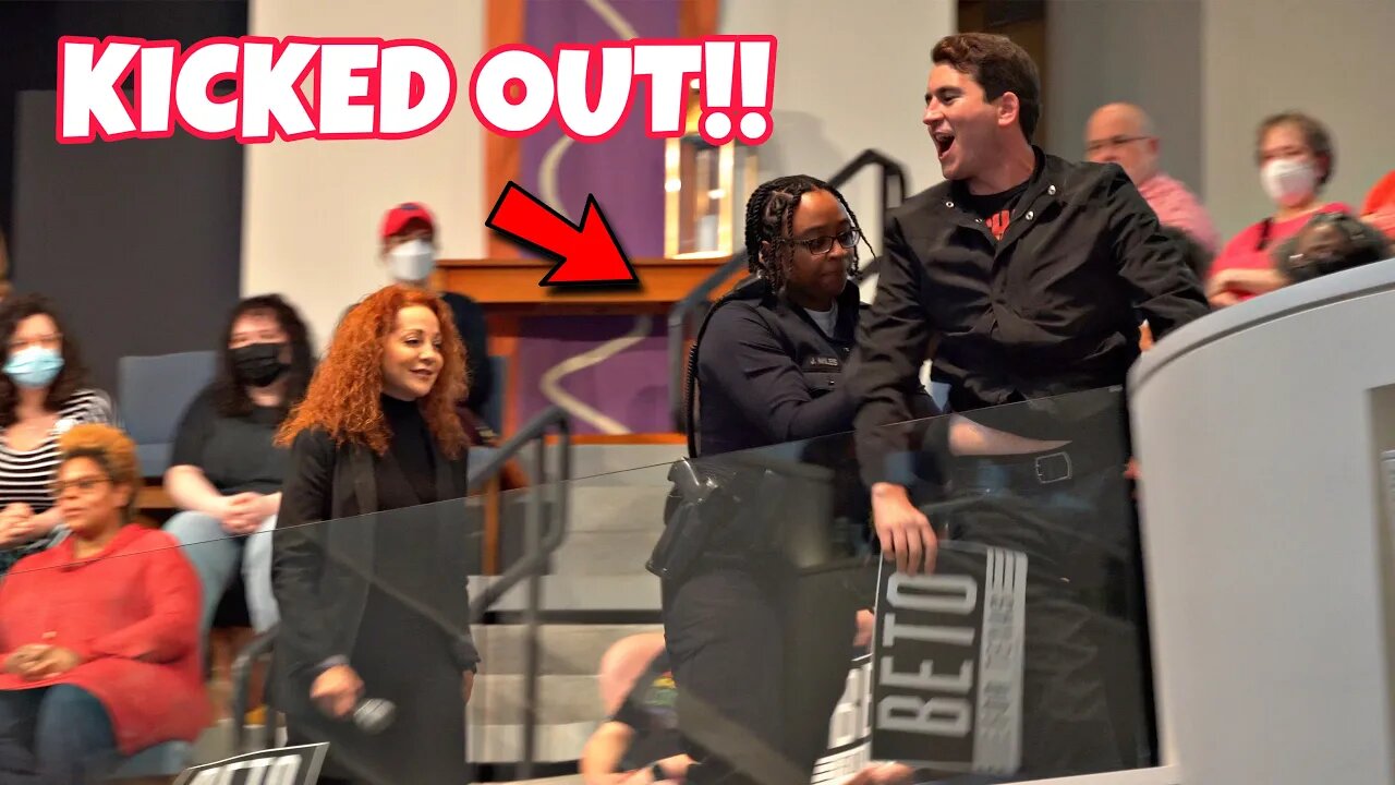 Trolling Beto O'Rourke at his Town Hall Meeting in Dallas, Texas