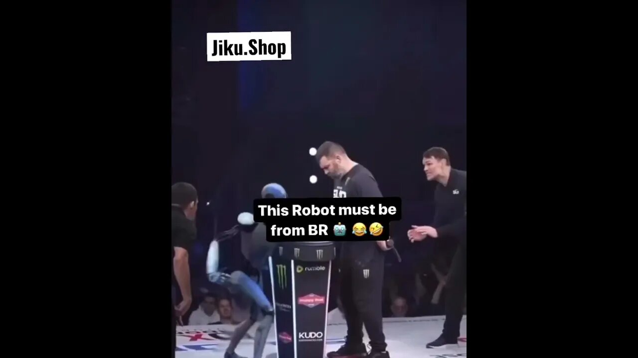 A.I is now in a humanoid robot and he ain’t playing with nobody.