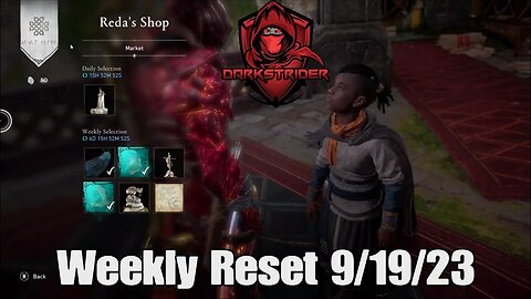 Assassin's Creed Valhalla- Weekly Reset 9/19/23