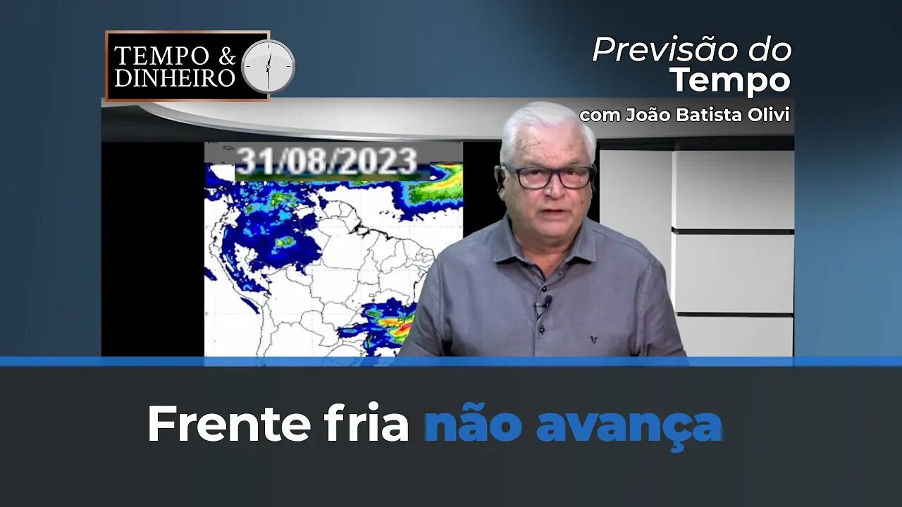 Frente fria não avança e Brasil está coberto por ar quente e seco