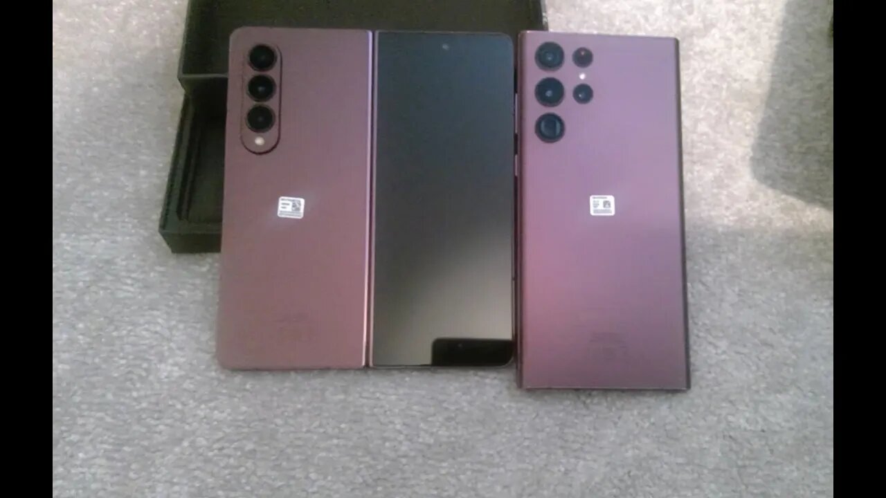 Unboxing My Burgundy Samsung Galaxy Fold 4 and Different Colour Case