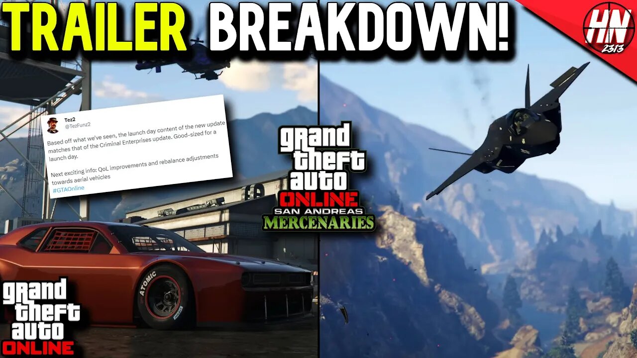 GTA Online DLC Trailer Breakdown! New Details & Vehicles + More!