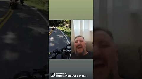 Harley Davidson não faz curva