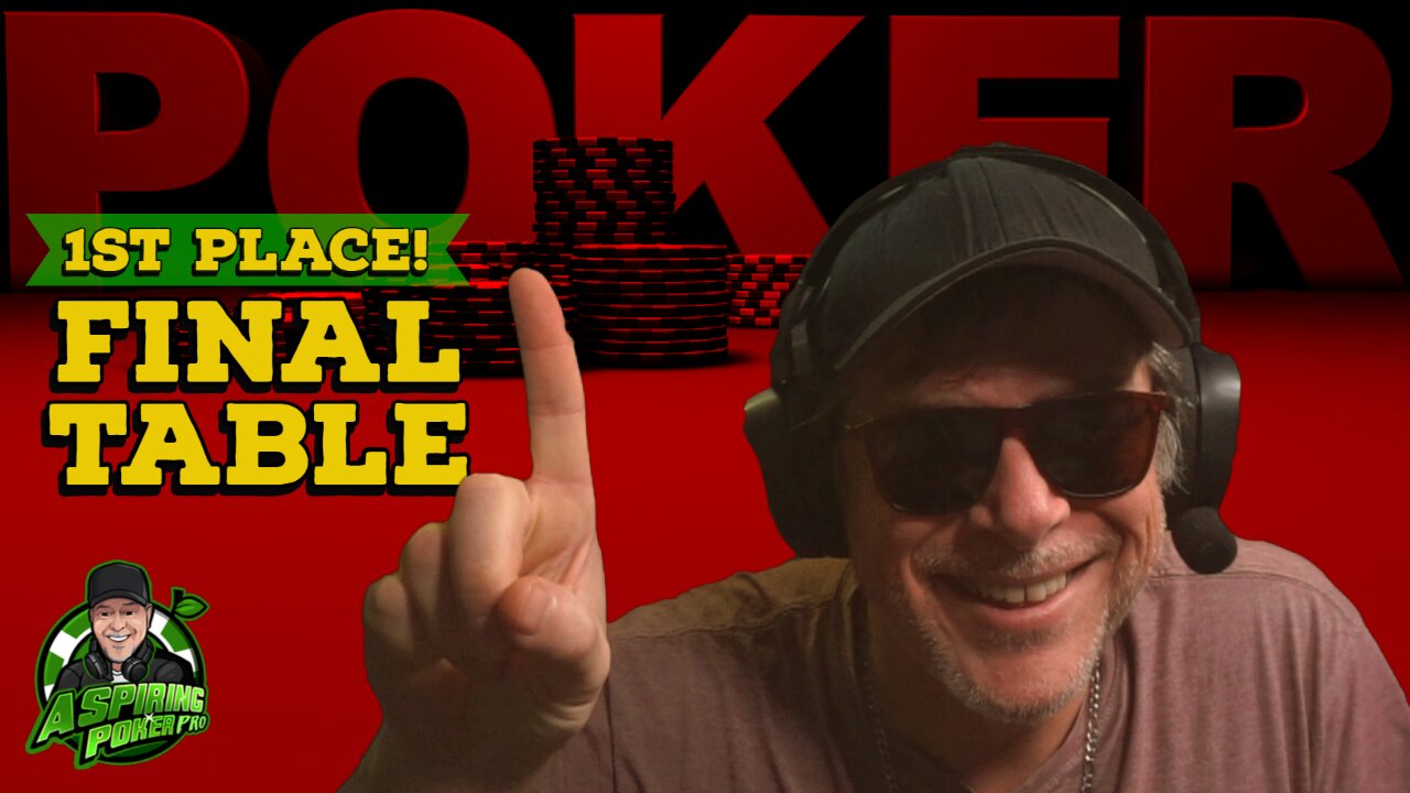 4BBs TO 1ST PLACE $500 GTD POKER TOURNAMENT: Poker Vlogger final table highlights and poker strategy