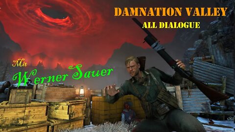 Zombie Army 4: Dead War - Damnation Valley All Dialogue - Werner Sauer