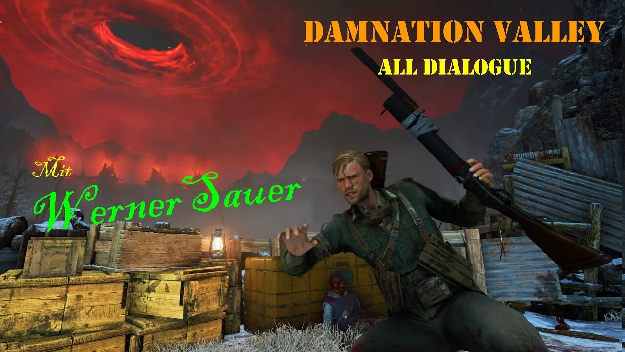 Zombie Army 4: Dead War - Damnation Valley All Dialogue - Werner Sauer