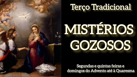 Terço Tradicional - Mistérios Gozosos