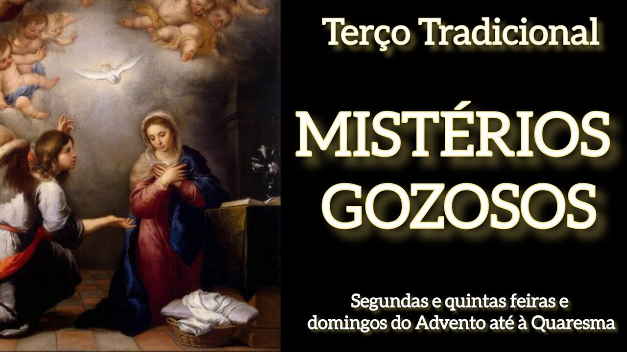 Terço Tradicional - Mistérios Gozosos