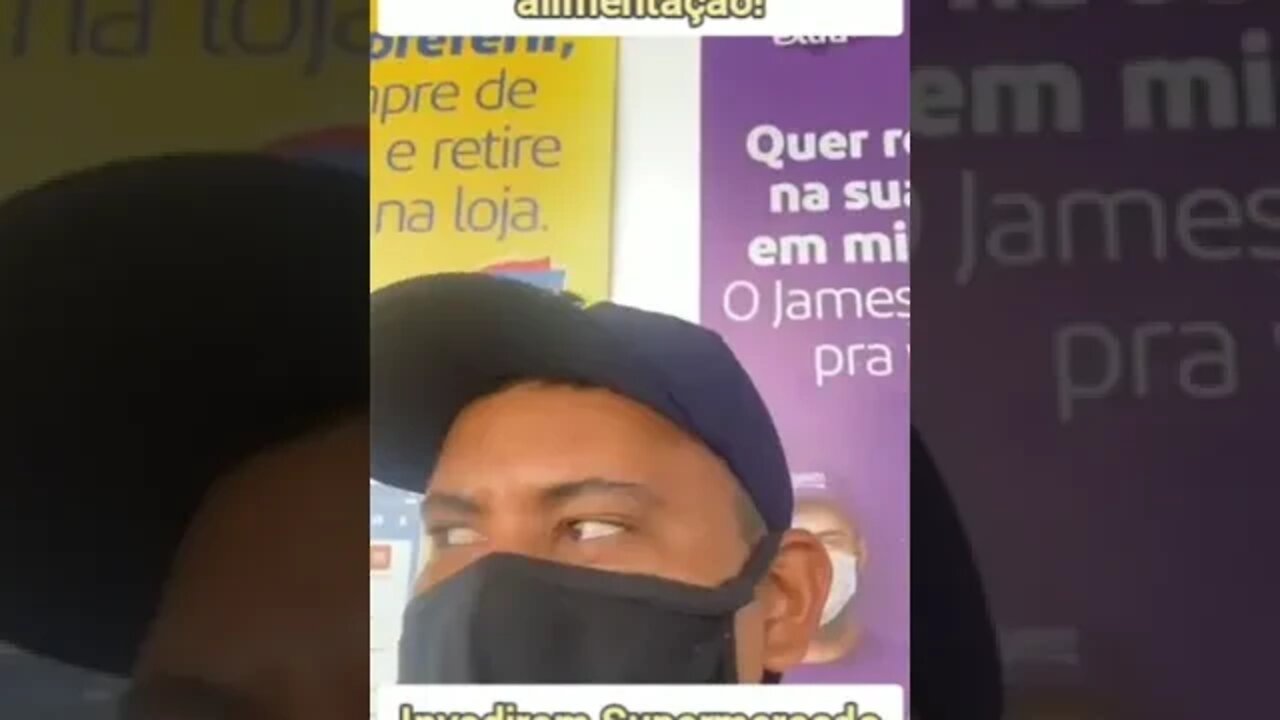 Pessoas que se dizem sem alimentos, alugam ônibus para invadir Supermercado em Pernambuco!🙄