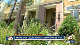 More San Diego homes seeing price cuts