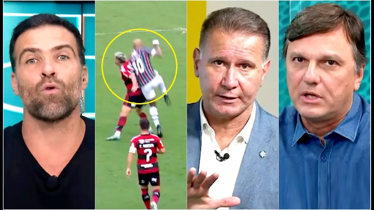 "Eles DEVERIAM TER VERGONHA de FALAR ISSO!" Seneme CONCORDA com ARBITRAGEM de Fluminense x Flamengo!