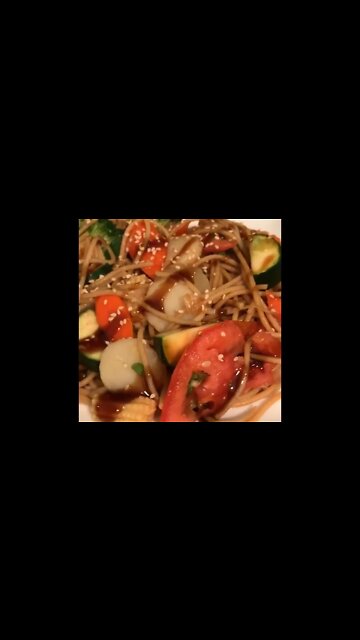 Vegan Mongolian food | @plantbasedcompanion on IG 🥕🥒 #shorts #vegan