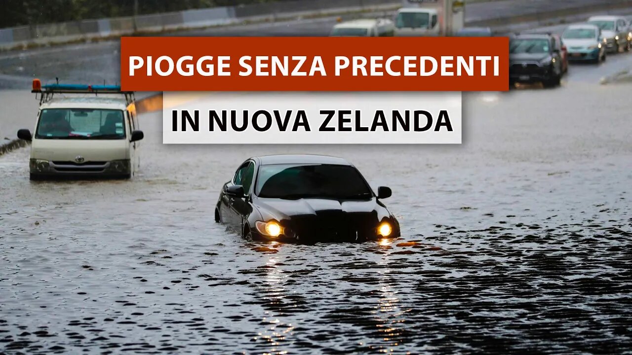 😥🌊 Tragedia in Nuova Zelanda: acquazzone senza precedenti → Potenti inondazioni