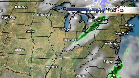 Colder, quieter and drier for Sunday