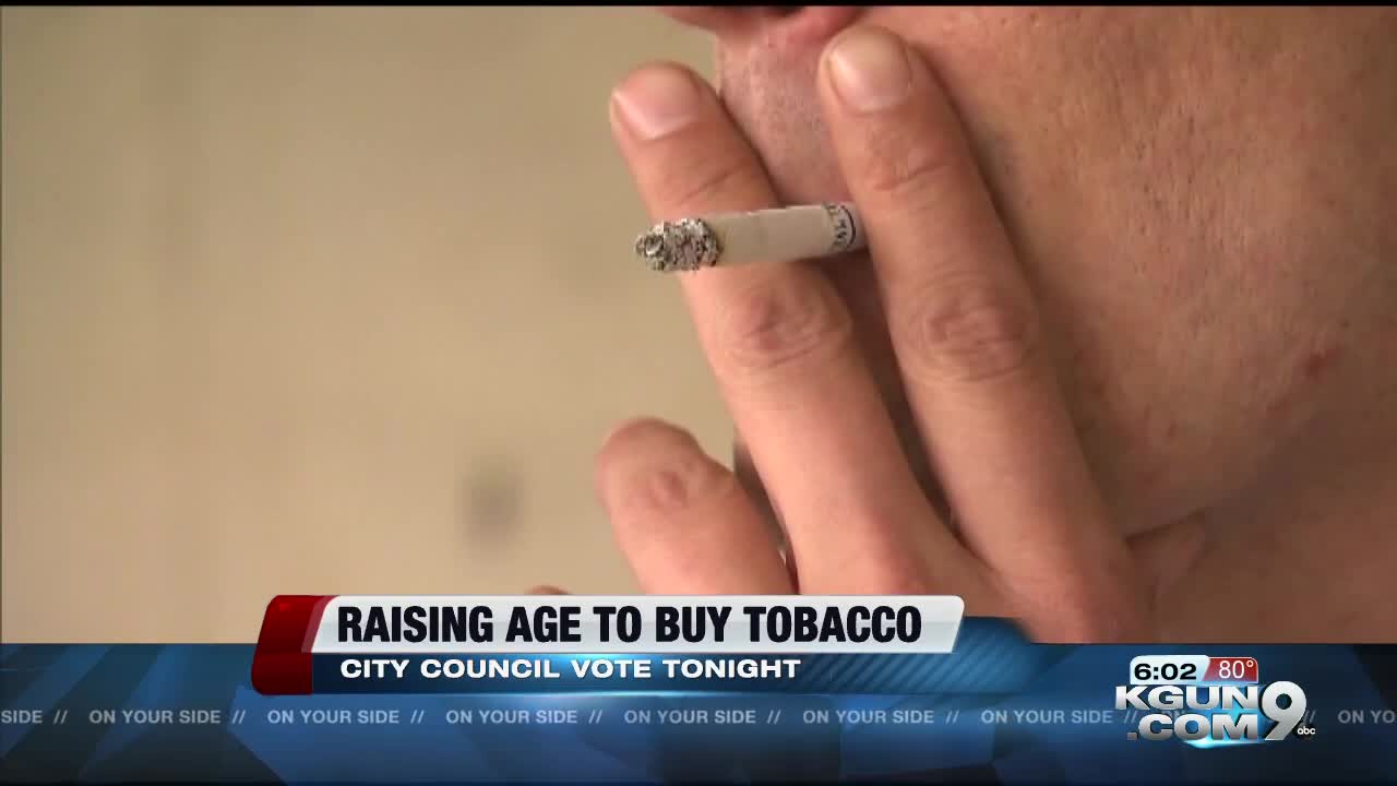 City of Tucson to pass new smoking ordinance 6p