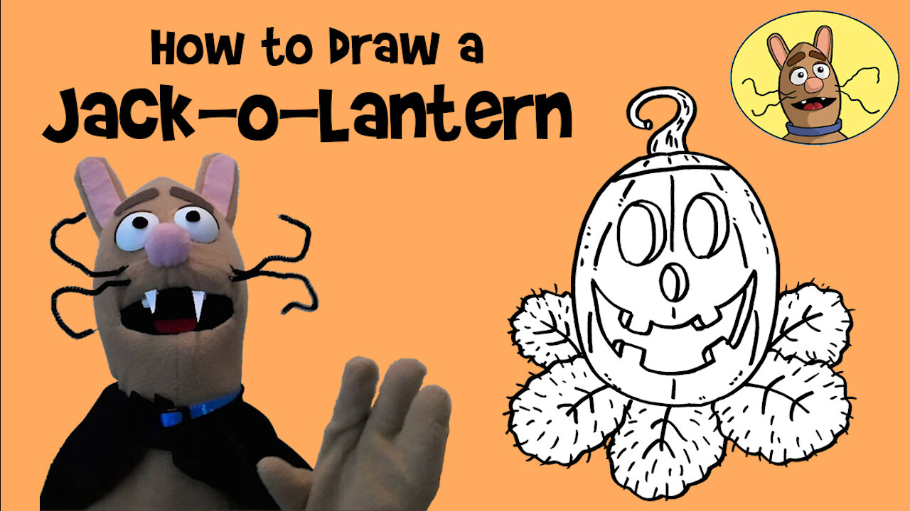 How to Draw a Jack-o-Lantern