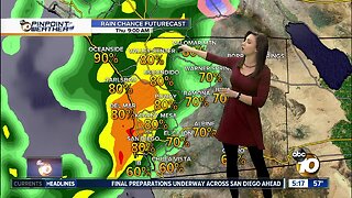 10News Pinpoint Weather with Meteorologist Megan Parry