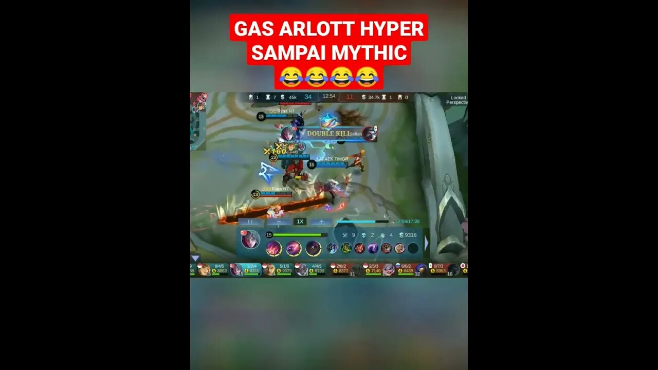 ARLOTT HYPER #mobilelegends #mobilelegend #mobilelegendsgame #mlbb #ml #arlottmlbb #tokogame #moba