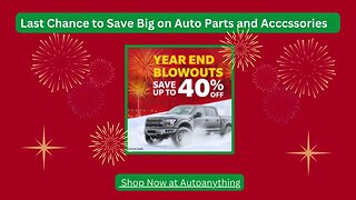 Don't Miss Out on the Biggest AutoAnything Year-End Sale Yet! - #shorts