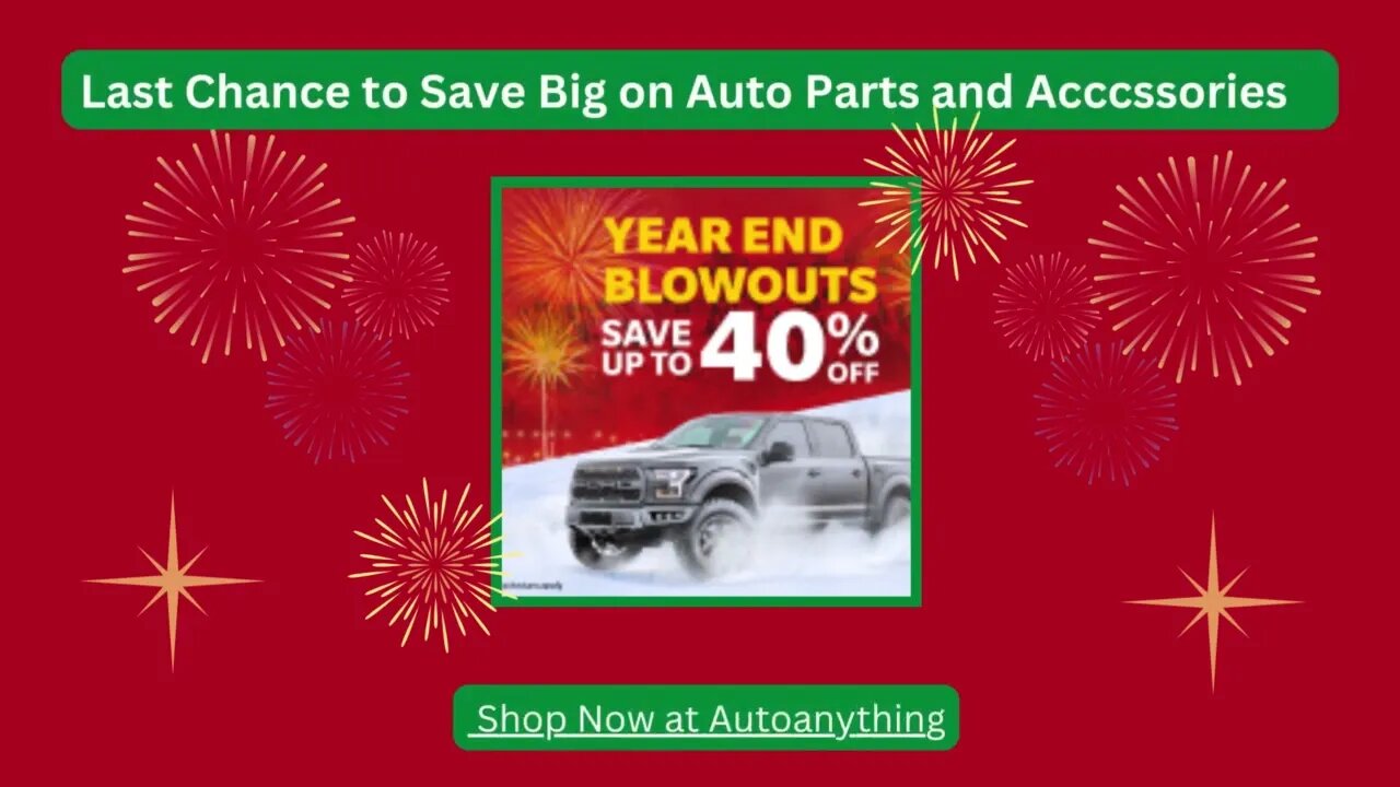 Don't Miss Out on the Biggest AutoAnything Year-End Sale Yet! - #shorts