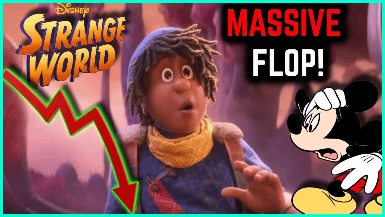 Strange World is a MASSIVE FLOP!! | Disney Will Lose MILLIONS!