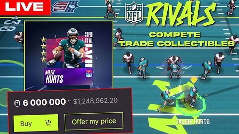 BEST MOBILE FOOTBALL NFL GAME! COMPETE, TRADE AND COLLECT! NFL RIVALS!
